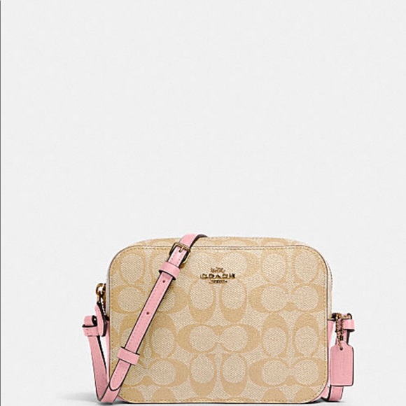 ❤️SOLD❤️Coach Mini Camera Bag In Signature Canvas - Picture 5 of 8